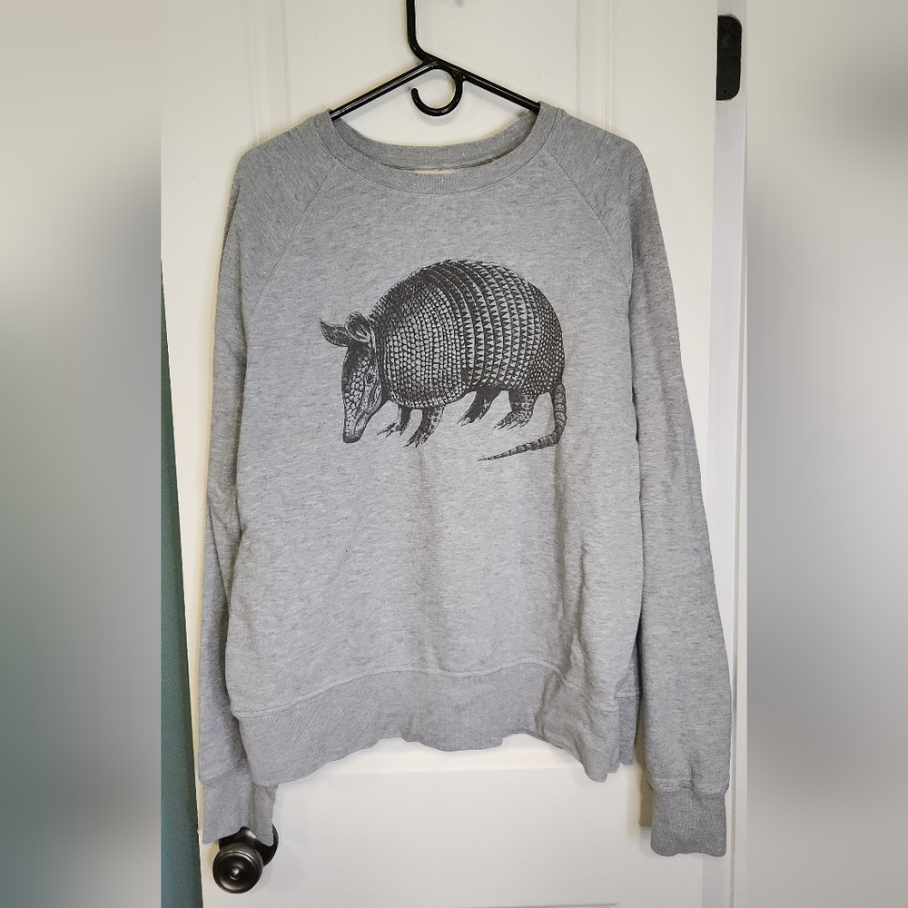 Label Of Graded Goods Armadillo Print Men's Sweater